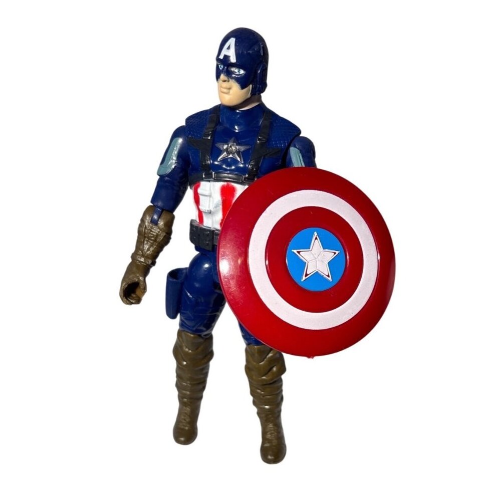Marvel Captain America 6" Action Figure With Shield